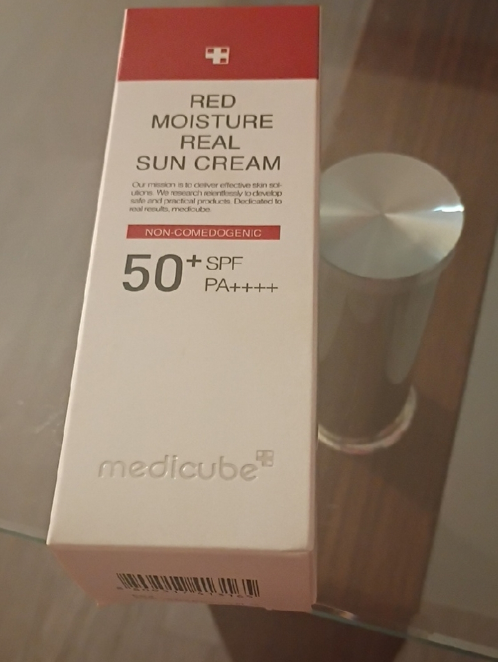 Medicube Red Moisture Real Sun Cream SPF 50+ PA++++ — Red